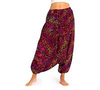 PANASIAM Aladin Pants B008 Purple Tones, L