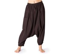 PANASIAM Aladin Pants Cotton, Brown, L