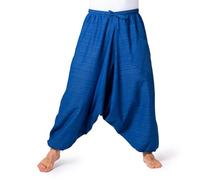 PANASIAM Aladin Pants Cotton 'Lini', Blue, XL