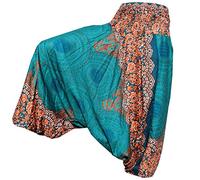 PANASIAM Aladin Pants, Mandala 3, Turquiose L