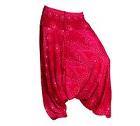 PANASIAM Aladin Pants Peacock V22 Fuchsia XL