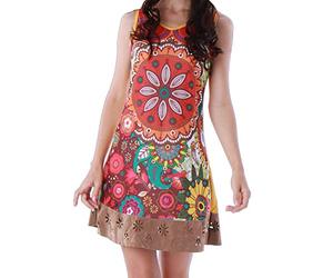PANASIAM Dress, UGrSD237, in Coffee, S