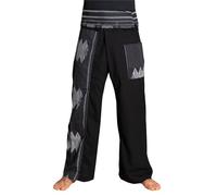 PANASIAM Fisherman Pants Beam, Black, L