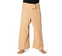 PANASIAM Fisherman Pants lini, Beige, XL