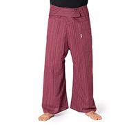 PANASIAM Fisherman Pants lini, bordeauxred L