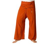 PANASIAM Fisherman Pants Stripe-Design, Brown, XL