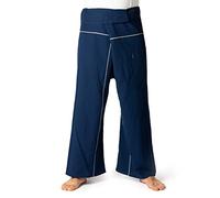PANASIAM Fisherman Pants Stripe-Design, Dark Blue, XL