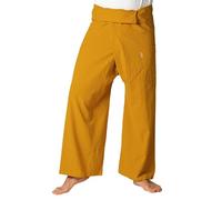 PANASIAM Fisherman Pants Unicolor, Golden XL