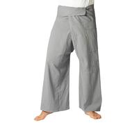 PANASIAM Fisherman Pants Unicolor, Grey, XL