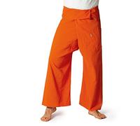 PANASIAM Fisherman Pants Unicolor, Orange, XL