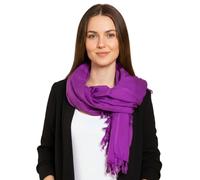 PANASIAM Grande Écharpe Femme & Homme - Châle XXL, Étole Multifonction | Uni, 100 % viscose, grande étole, multifonction : drap de plage, paréo, jupe portefeuille, robe de plage ou déco murale