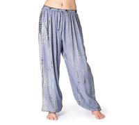 PANASIAM Harem Pants Bogota TieDy, Gray, L