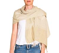 PANASIAM Krama olive bleige, 165x65cm