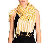 PANASIAM Krama yellow, 165x65cm