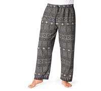 PANASIAM Orient Cotton Pants, Black, L