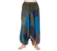 PANASIAM Pantalon Aladdin Lini | pantalons bouffants pantalon harem | 100% coton