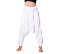 PANASIAM Pantalon Aladdin Puristic - Pantalon Sarouel, Pantalon Bouffant, Harem