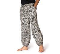 PANASIAM Pantalon Bouffant Muck Geometrix, Ornementé de Motifs Traditionnels Japonais, Production Équitable par Une Petite Entreprise Familiale