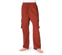 PANASIAM Pantalon Cargo 100% coton | 4 poches | coupe confortable | unisexe | éq