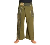 PANASIAM Pantalon pêcheur thaï | 100% coton | pantalons paréos, yoga, tai chi |