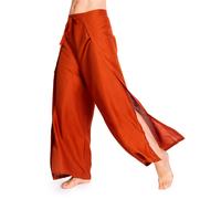 PANASIAM Sunshine Pants Plain, Red Brown, M