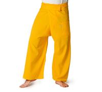 PANASIAM Fisherman Pants Unicolor, Yellow, XL