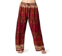 PANASIAM Relax Pants Indostyle, Red, L