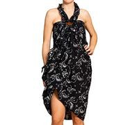 PANASIAM Sarong B900 black bird, L