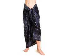 PANASIAM Sarong Peacock V20 black, 250x113cm