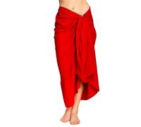 PANASIAM Sarong uni red, 250x116cm