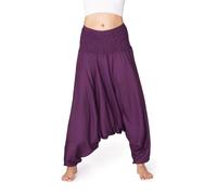 PANASIAM Sarouel Aladdin Unicolor | Pantalon de harem | vegan & équitable