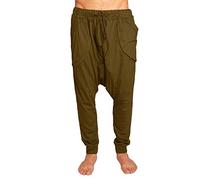 PANASIAM Sarouel Aladin Jersey, Style Harem, 100% Coton, Unitaille et Unisexe