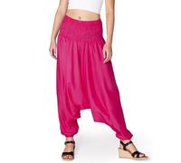 PANASIAM Sarouel uni Rose Magenta M