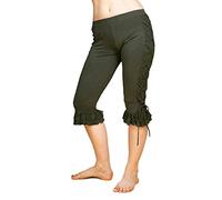 PANASIAM Sati Leggings 3/4 M in Olive-Green
