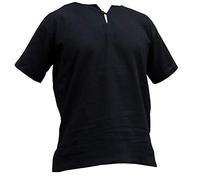PANASIAM Shirt, 'K', 1button, Black, L, Shortsleeve