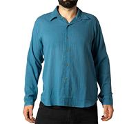 PANASIAM Shirt K06-collar Longsleeve lightblue XL
