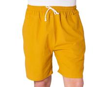 PANASIAM Short Bahama - Short d'été avec Cordon de Serrage | 100 % coton, respirant, taille élastique avec cordon de serrage & poches, short de plage ou de nuit femme & homme