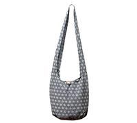 PANASIAM Shoulder bag Asanoha Design in black, L