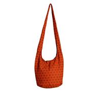 PANASIAM Shoulder bag Asanoha Design in orange, L