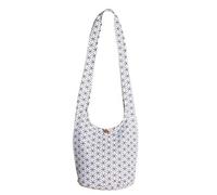 PANASIAM Shoulder bag 'Flower of Life', in white, M