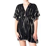 PANASIAM Sunset Robe Mini Tie-Dye - Robe de plage femmes, robe d'été - Loisirs