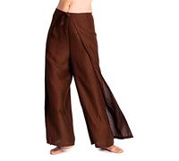 PANASIAM Sunshine Pants Plain, Dark Brown, M