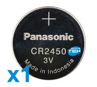 PANASONIC 1 X PILE À BOUTON CR2450 LITHIUM 3V BULK TAMPON DE SECOURS