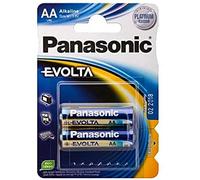 Panasonic 1x2 Evolta Lr 6 Mignon Lr6ege/2bp Batteries Bleu