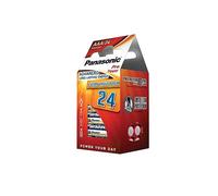24 Piles Alcalines AAA / LR03 Panasonic Pro Power