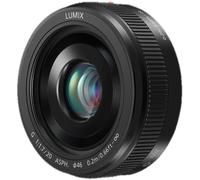 PANASONIC 20mm f/1.7 II Pancake Micro 4/3 Noir