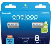 Panasonic | AAA | 800 mAh | 8 pièces | ENELOOP BK-4MCDE/8BE