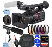 Panasonic AG-CX350 caméscope numérique Caméscope portatif 15,03 MP MOS 4K Ultra HD Noir