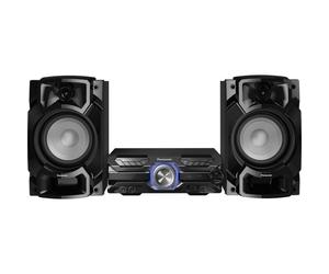 PANASONIC AKX520 - Mini Chaîne Hi-fi compacte - Bluetooth - 450W - Fonction Karaoké, double USB
