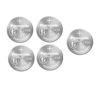 Panasonic Batterie Lithium CR-2450/5BE - Lot de 5 (Multicolore)